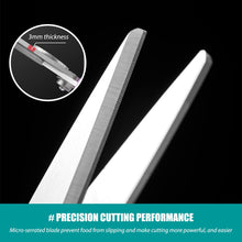 Load image into Gallery viewer, KUNIFU Kitchen Scissors All Purpose Heavy Duty BLUE