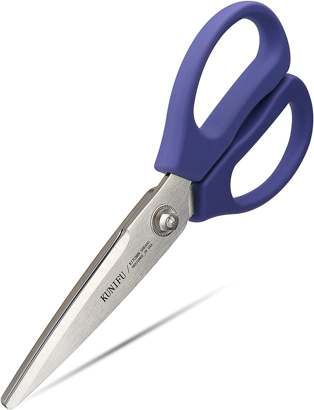 KUNIFU Kitchen Scissors All Purpose Heavy Duty BLUE