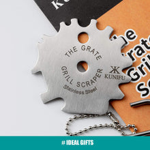 Load image into Gallery viewer, KUNIFU BBQ Grill Scraper for Griddle, Grill Grate Gadgets Cleaner, Kitchen Gadgets, Grill Camping Accessories, Ideal Gifts for Stocking Stuffers